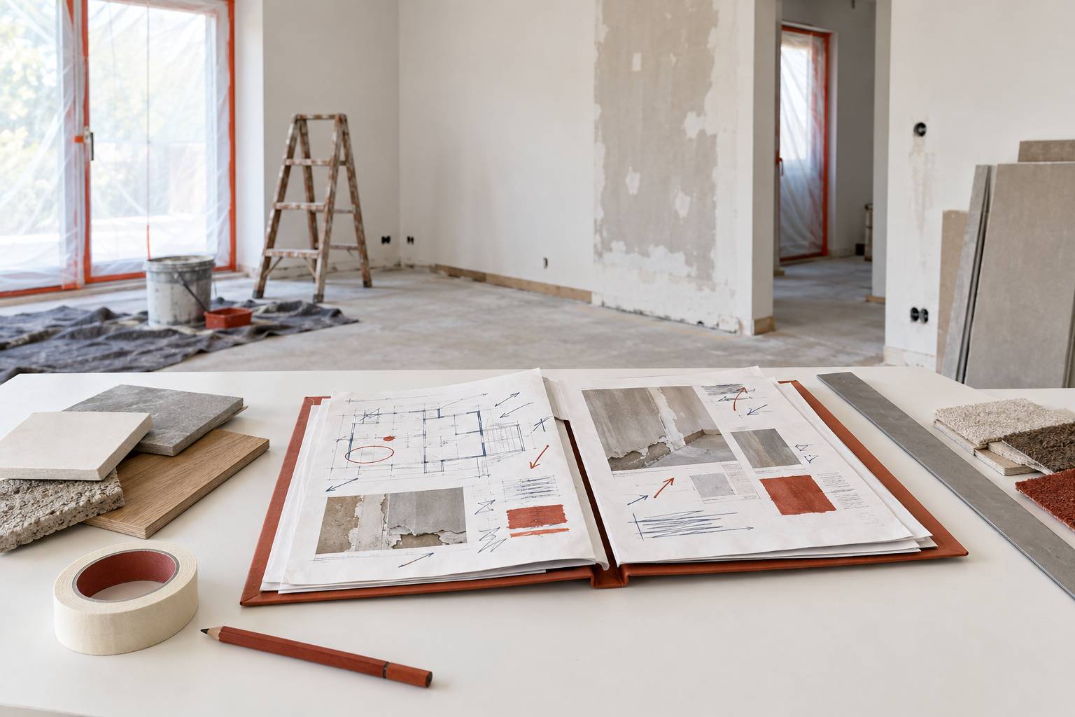 Illustration éditoriale du sujet : Refuser la réception des travaux : dans quels cas c'est fondé